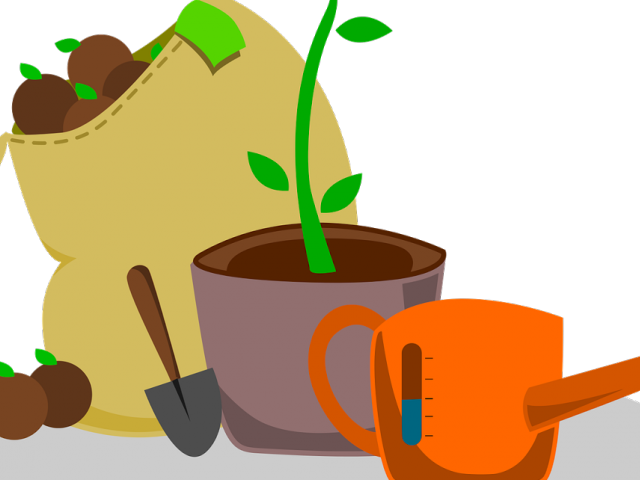 Community Clipart Land Reform - Gardening Clipart Png (640x480)