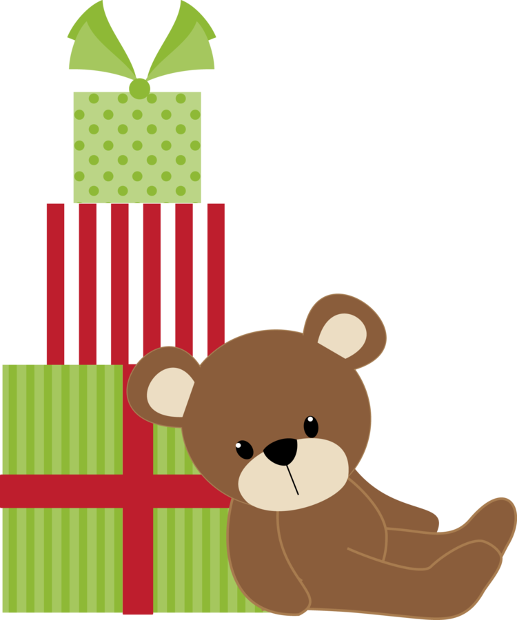 Minus Christmas Images Clip Art, Christmas Clipart, - Baby Shower Bear Png (750x900)