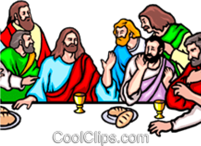 Lord's Supper Cliparts - Last Supper Clip Art (640x480)