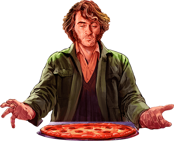 Inherent Vice The Last Supper Only At Cinemas - Joaquin Phoenix Inherent Vice Poster (587x477)