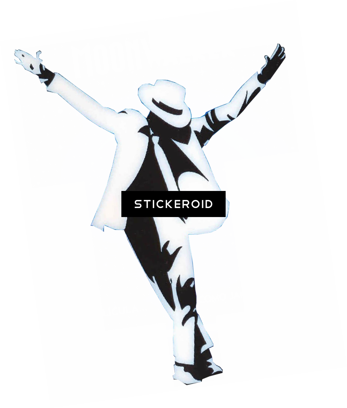 Michael Jackson - Michael Jackson Logo Png (1198x1408)