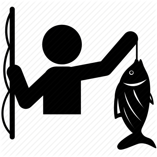 Download Fishing Icon Png Clipart Fishing Computer - Fishing Icon Png (512x512)