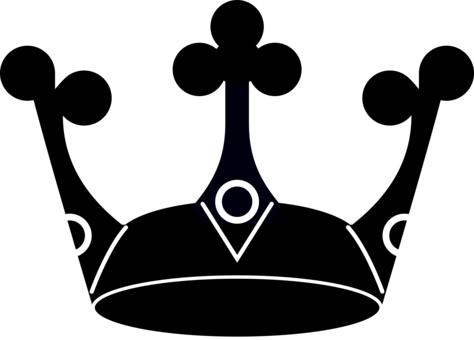 Silhouette Crown Download Computer Icons Coroa Real - King Crown Silhouette Transparent (474x340)