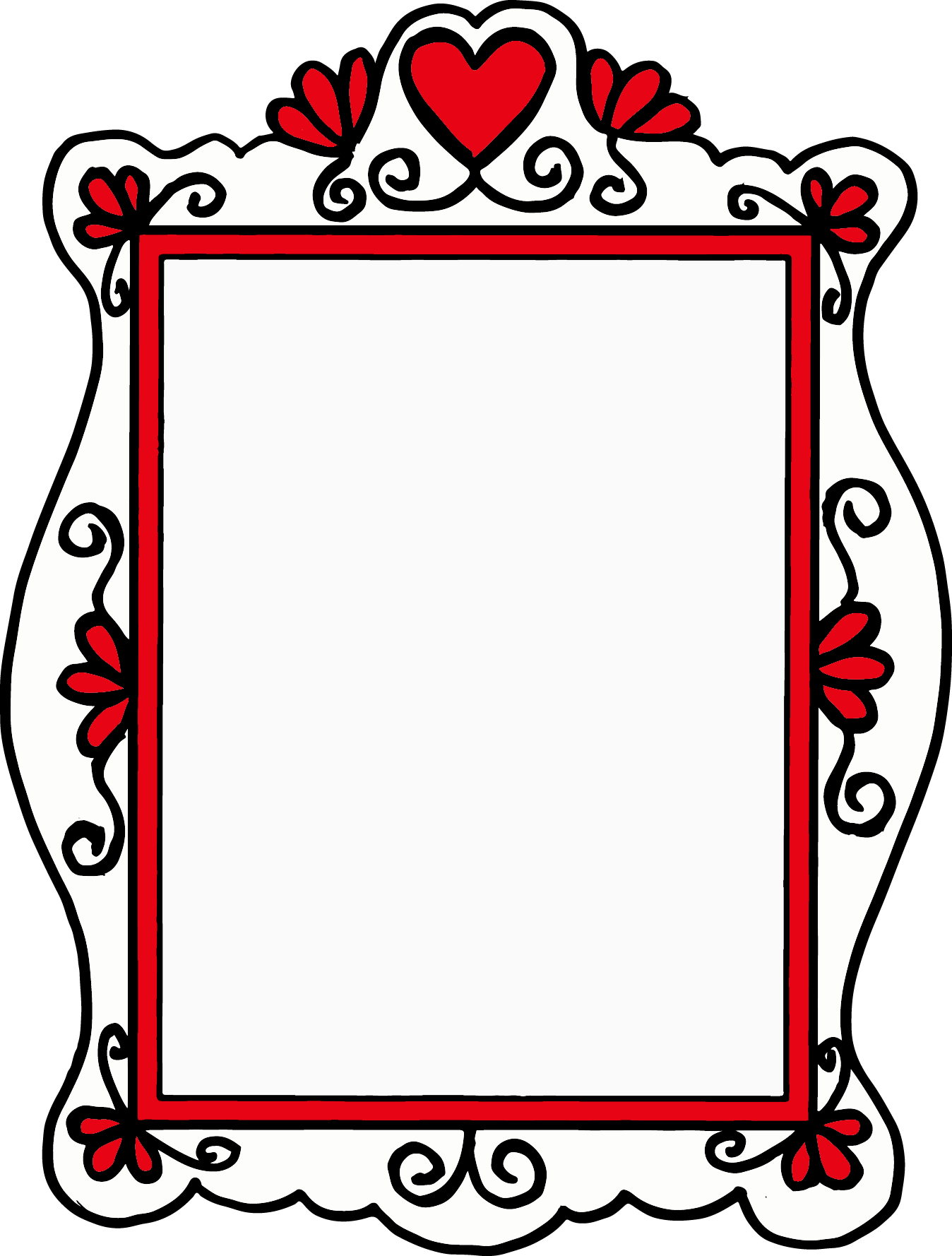 *✿**✿*frame*✿**✿* Line Doodles, - Vintage Desenho Png Moldura (1348x1778)
