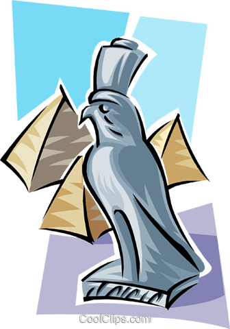 Egyptian Symbols Two Royalty Free Vector Clip Art Illustration - Clip Art (336x480)