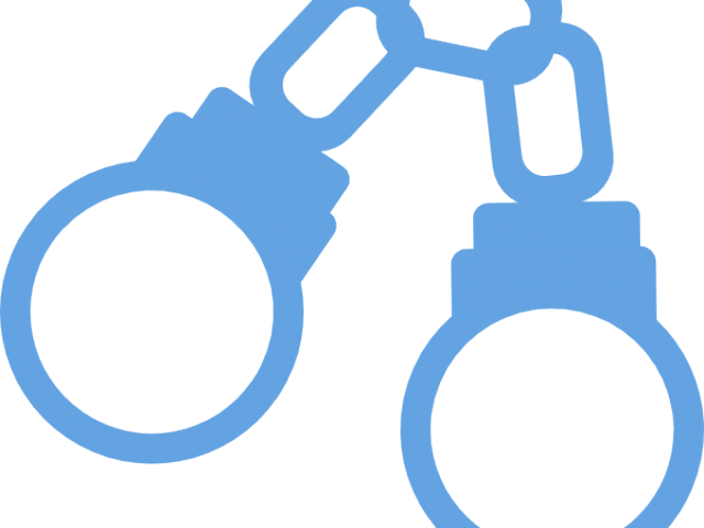 Cartoon Handcuffs - Cartoon (640x480)
