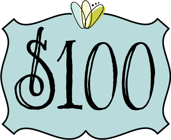 $100 Gift Certificate - Gift Card (555x481)