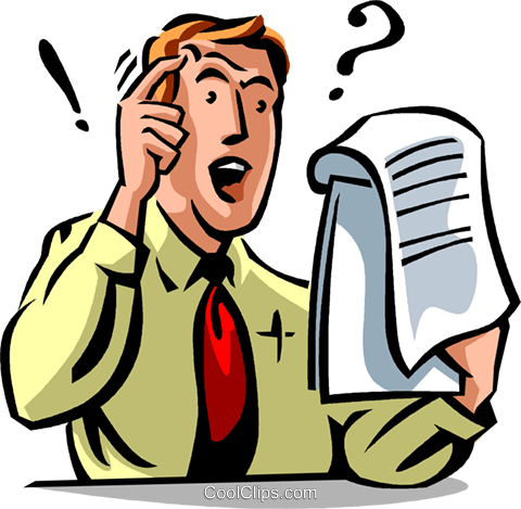 Confusion Royalty Free Vector Clip Art Illustration - Bloomsburg (480x469)
