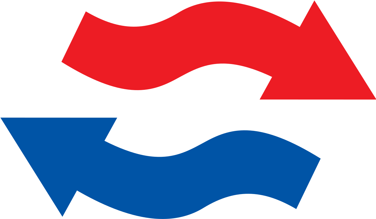 Fájl - Confusion - Svg - Freccia Blu E Rossa (1280x977)
