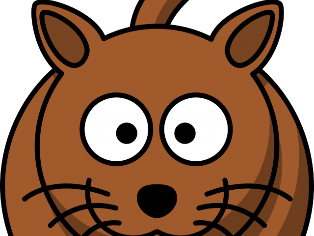 Cartoon Animals Clipart Stuffed Animal - Cartoon Orange Cat Clipart (640x480)