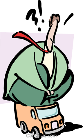 Confusion/lost Royalty Free Vector Clip Art Illustration - Person (286x480)