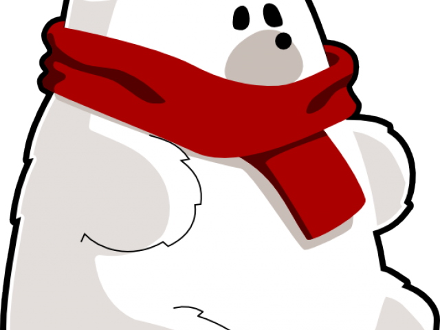 Stuffed Animal Clipart Day - Custom Teddy Polar Bear Shower Curtain (640x480)