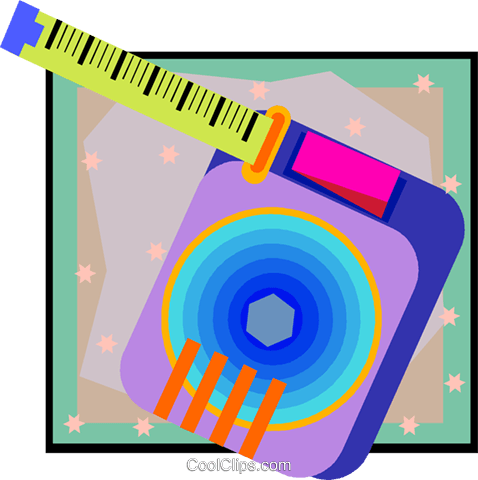 Measuring Tape Royalty Free Vector Clip Art Illustration - Portable Network Graphics (478x480)
