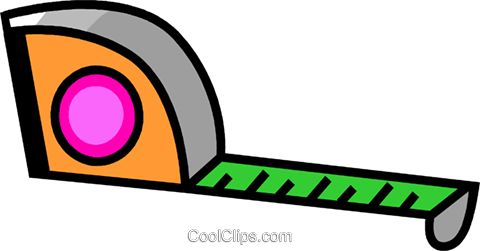 Tape Measure Royalty Free Vector Clip Art Illustration - Tape Measure Royalty Free Vector Clip Art Illustration (480x251)