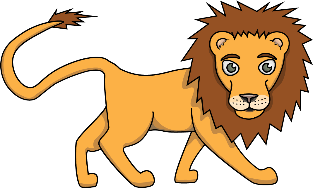 Png Royalty Free African Drawing Easy - Lion Drawing Easy (1280x720)
