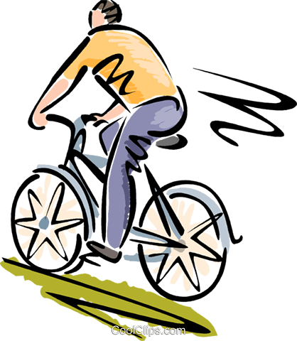 Jpg Transparent Library Bike Riding At Getdrawings - Homem Andando De Bicicleta Png (418x480)