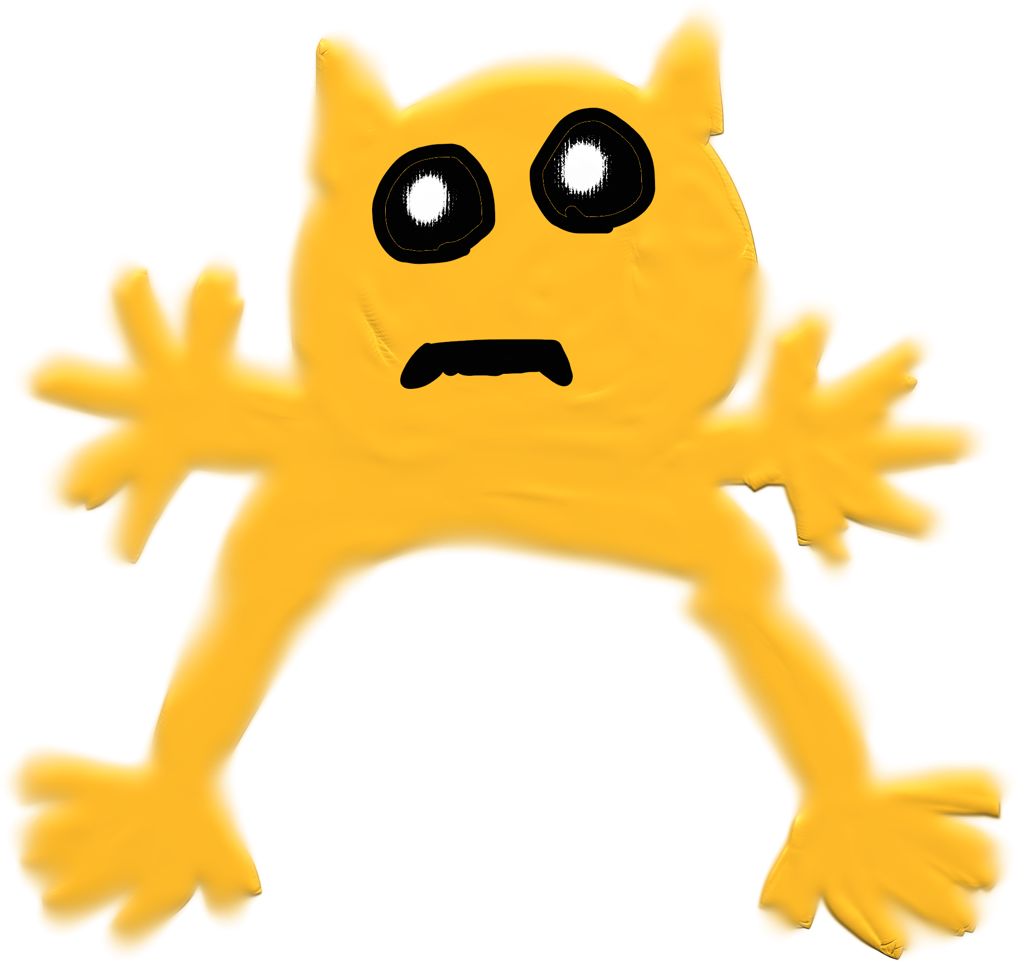 Megalan Homunculan, Golem Cat And Potion Cat - Animal Figure (2048x2048)