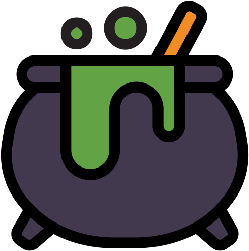 Halloween, Magic, Enchantment, Poison, Toxin, Pot, - Potion Halloween Poison (512x512)