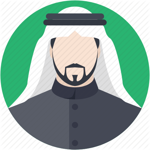 Dome Clipart Arabian - Arab Man Icon Png (512x512)