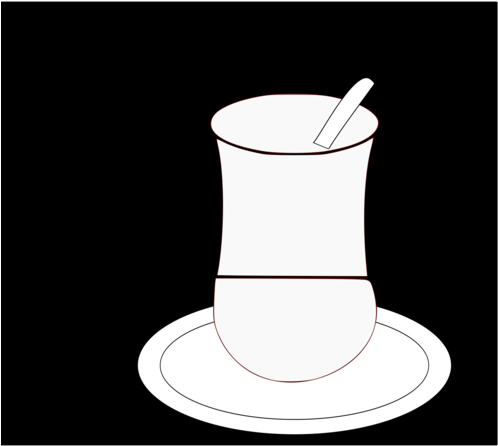 Coffee Cup Saucer Teacup Measuring Spoon - Saucer (530x750)