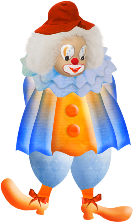 Clowns - Quenalbertini - Circus - Clipart - Photo, - Clown (502x800)