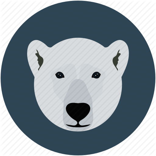 Download Leeds United Smiley Badge Clipart Polar Bear - Icon (512x512)