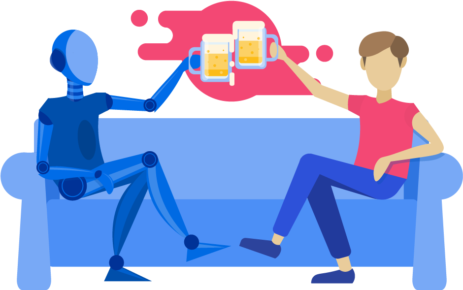 Banner Free Announcements Clipart Employee - Sitting (1000x800)