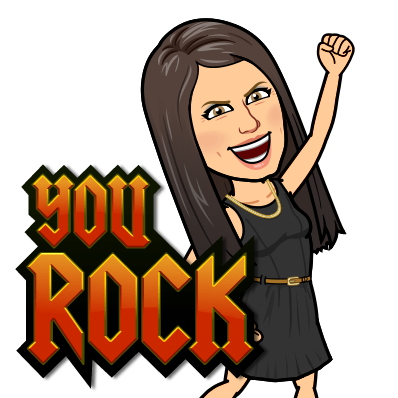 If You End Up Using These Great Items, Invite Me In - Bitmoji You Rock (398x398)