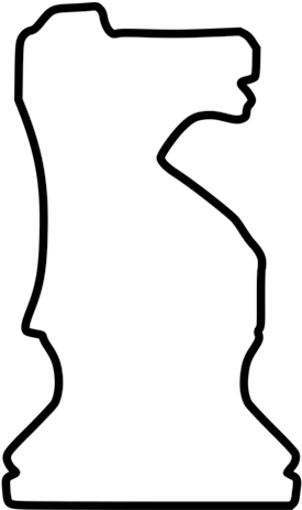 Chess Piece Knight White And Black In Chess - Knight (750x750)