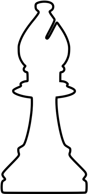 Chess Piece Bishop King Chessboard - Alfil Ajedrez Para Colorear (750x750)