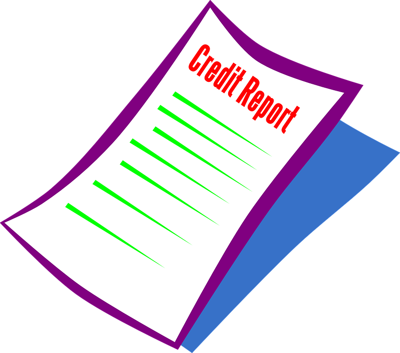 Good Credit - Credit Report Clip Art (817x720)