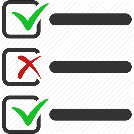 галочки в чек-листе на телефоне