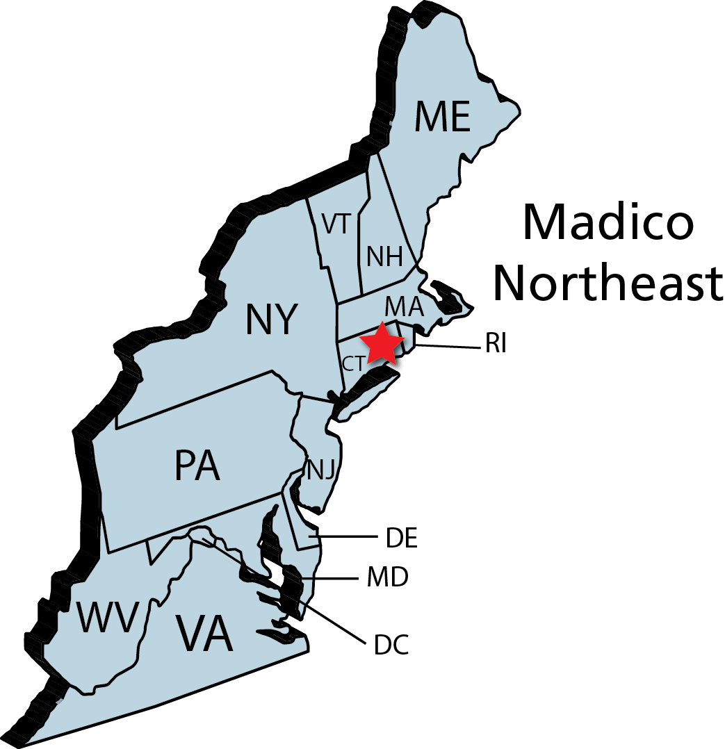 Map Of Northeast States In Usa 5a6d8efd430 Random - Cartoon (1043x1078)