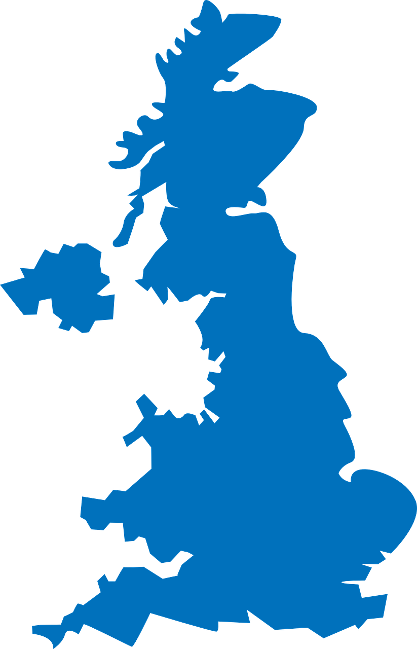 Scotland Kingdom Great Britain - United Kingdom Map Silhouette (823x1280)