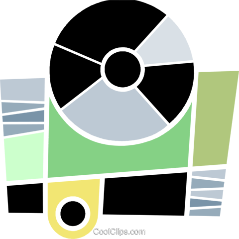 Slide Projectors Royalty Free Vector Clip Art Illustration - Circle (480x480)