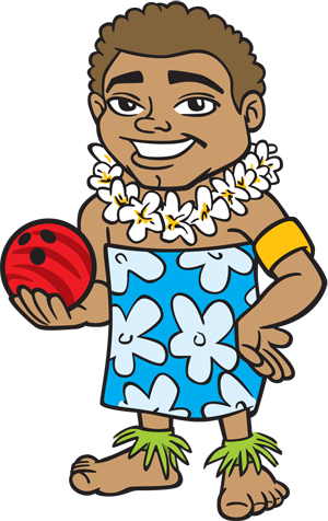 Lace Up Those Bowling Shoes And Polish Those Bowling - Cartoon (300x476)