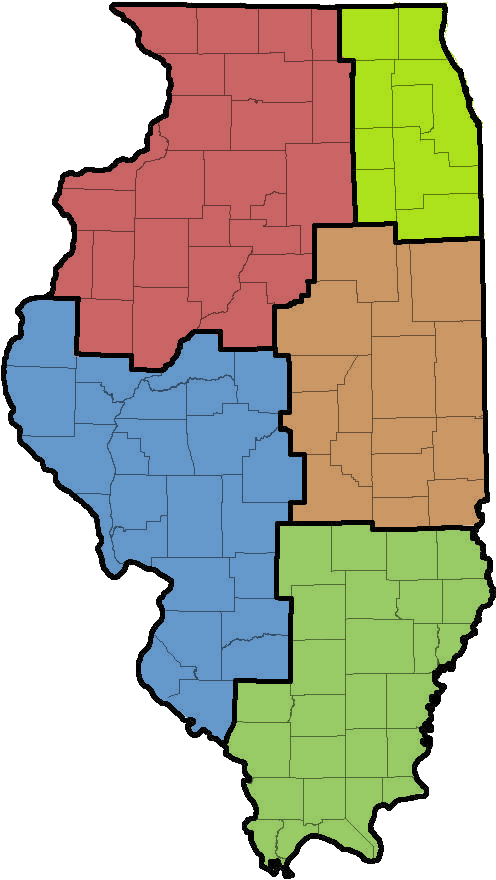 State County Map - Natural Resource Map Of Illinois (496x880)
