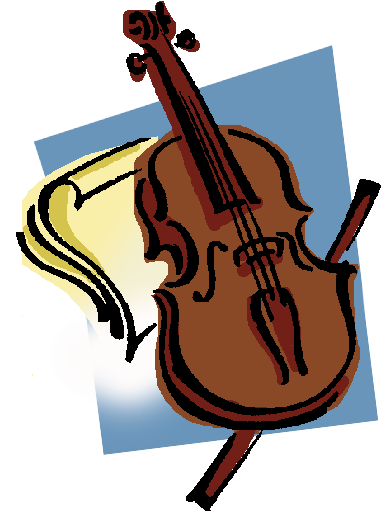 Violin With Sheet Mu - Fiddle (400x525)