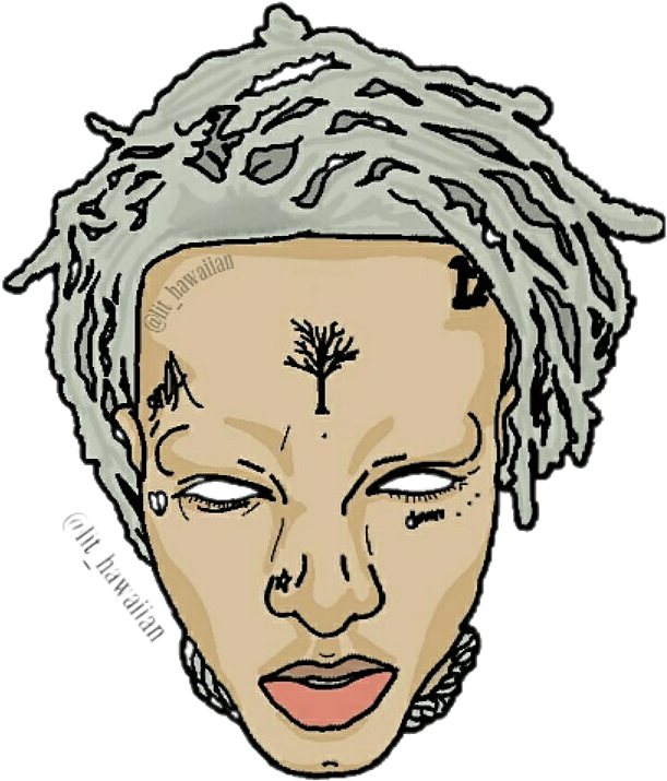 Clip Art Transparent Library Xxxtentacion Iloveitwhentheyrun - Xxxtentacion Png (611x715)