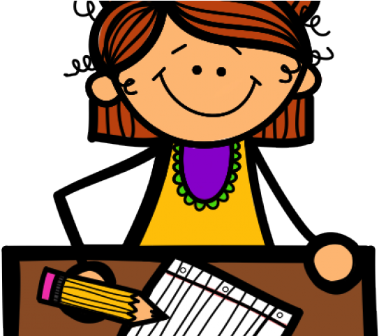 Writing Students Cliparts - Student Writing Clipart (640x480)
