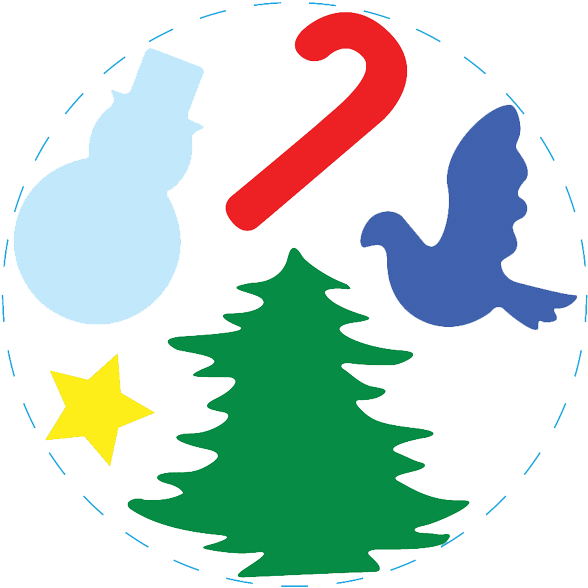 Impression Obsession Dies, Tree Line Close This Window - Clever Lever Xtra Giga Craft Punch, Multi Shape Christmas (600x600)