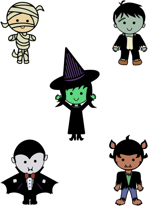 All Photo Png Clipart - Halloween Finger Puppets Printable (552x750)