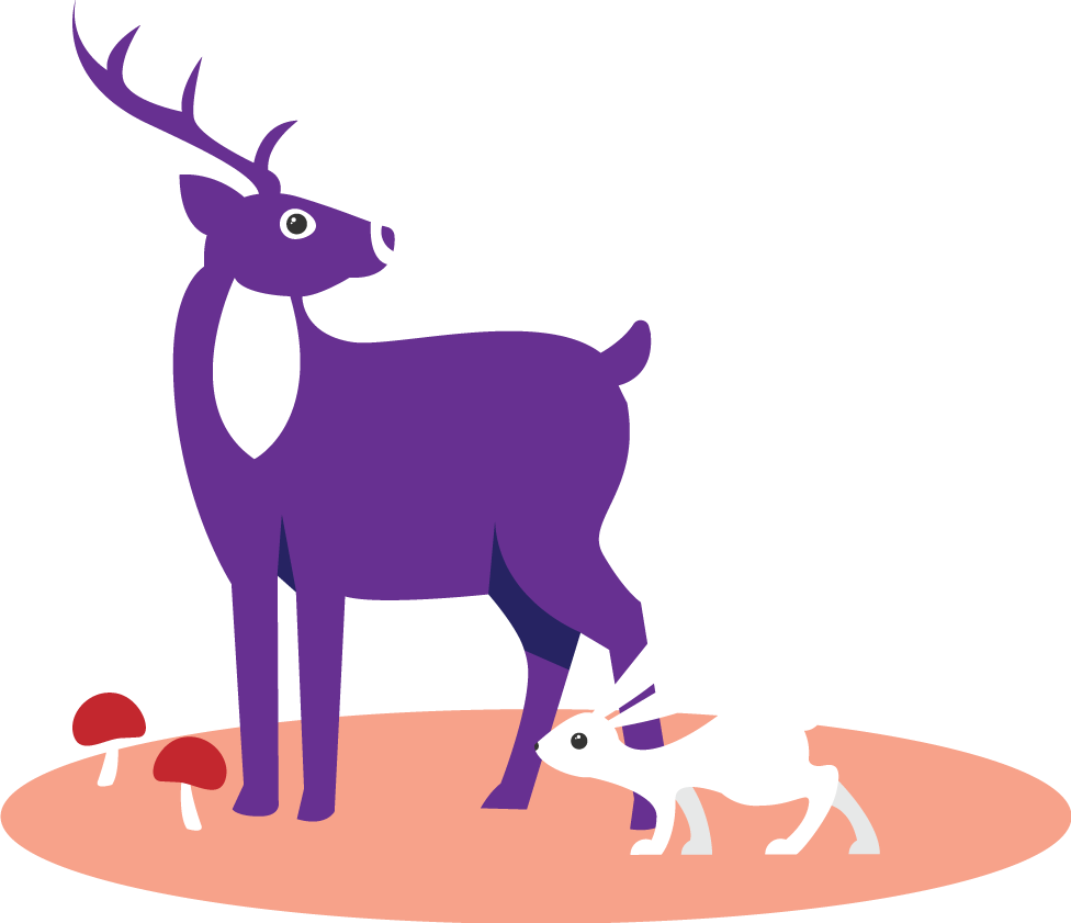 This Allowed Us To Create A Family Of Animal Elements - Cartoon (976x841)