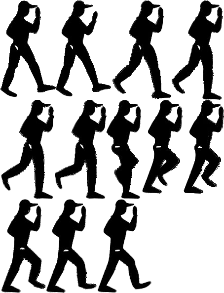 Below Is A Gif I Created Entirely In Photoshop - Silhouette (512x1024)