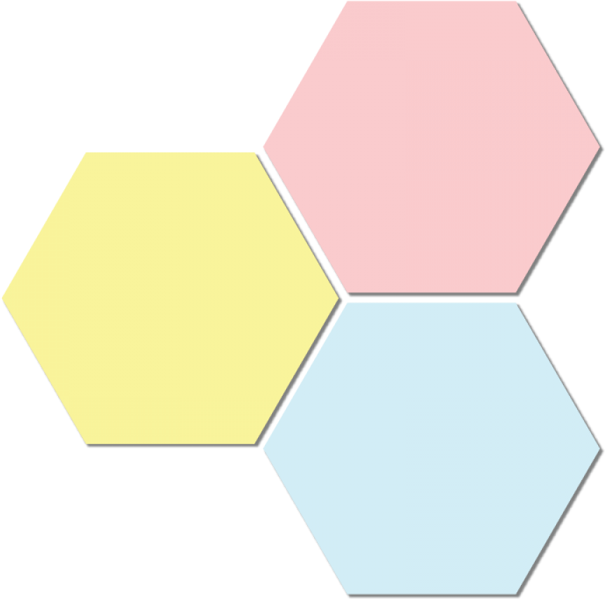 Hexagon Clipart Hexagonal - Honey Vector Design Logo (1000x1000)
