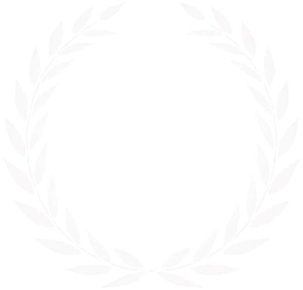 White Laurel Wreath Png (600x573)