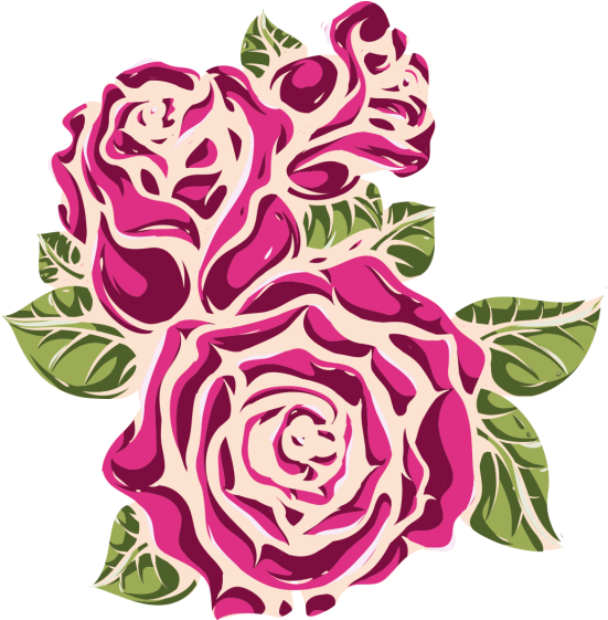 Rosa Vector Graphic Black And White Stock - Flower Png Vector (640x640)