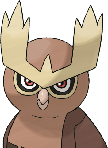 Noctowl Screenshots, Images And Pictures - Noctowl Pokemon (480x480)
