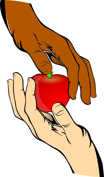 Share An Apple Clipart (354x598)