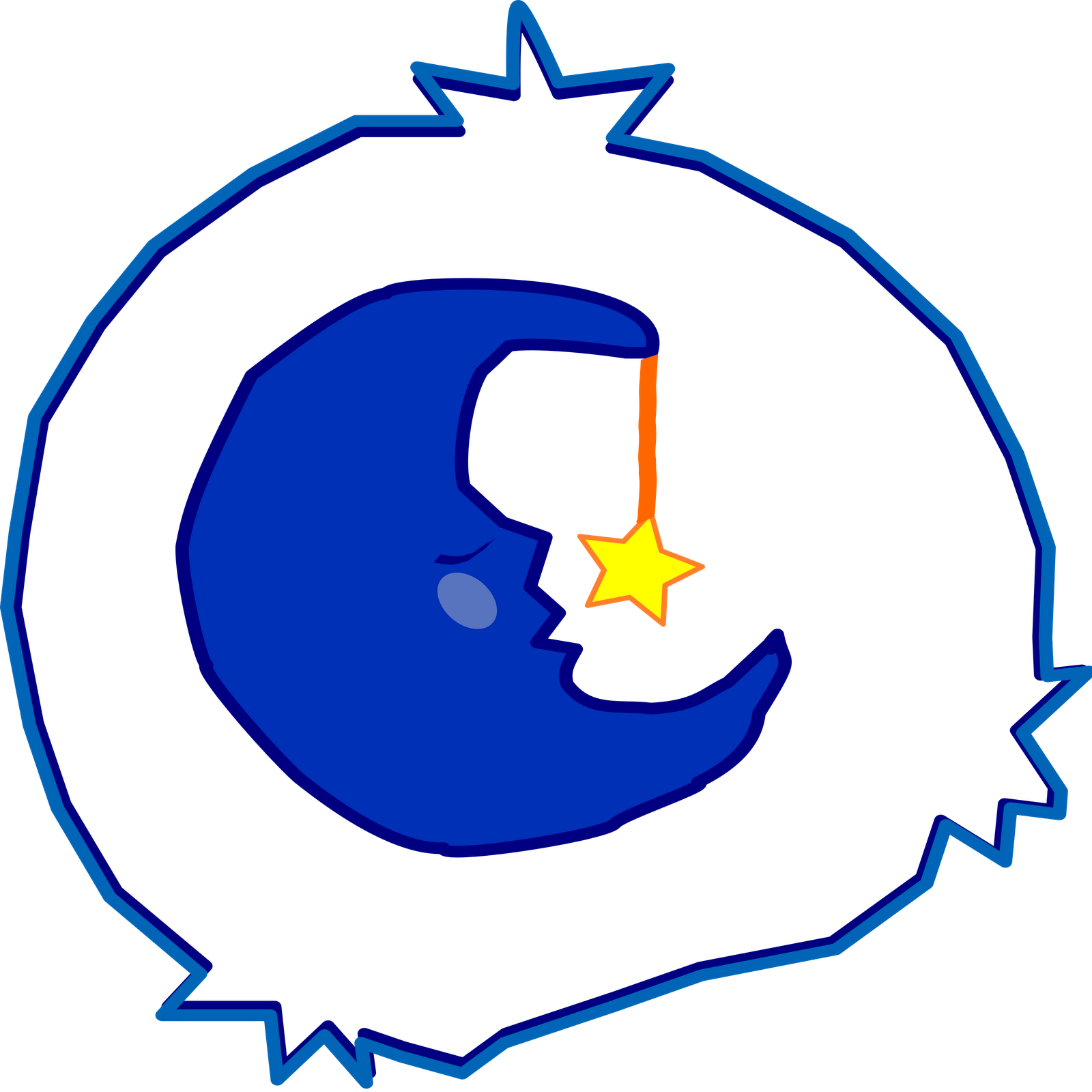 Cheap But Adorable Care Bear Costume Tutorial - Bedtime Bear Care Bear Symbol (1600x1600)